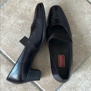 Munro Brown Leather Heels
